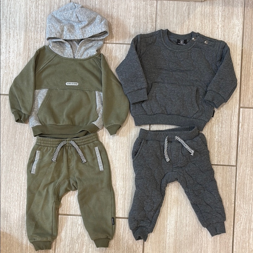 Volcom Sweatsuit and Joggers Sets - Size 18 Months
